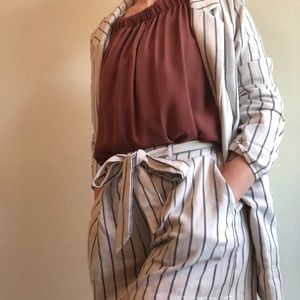 Miss love brand TWO PIECE- blazer and shorts